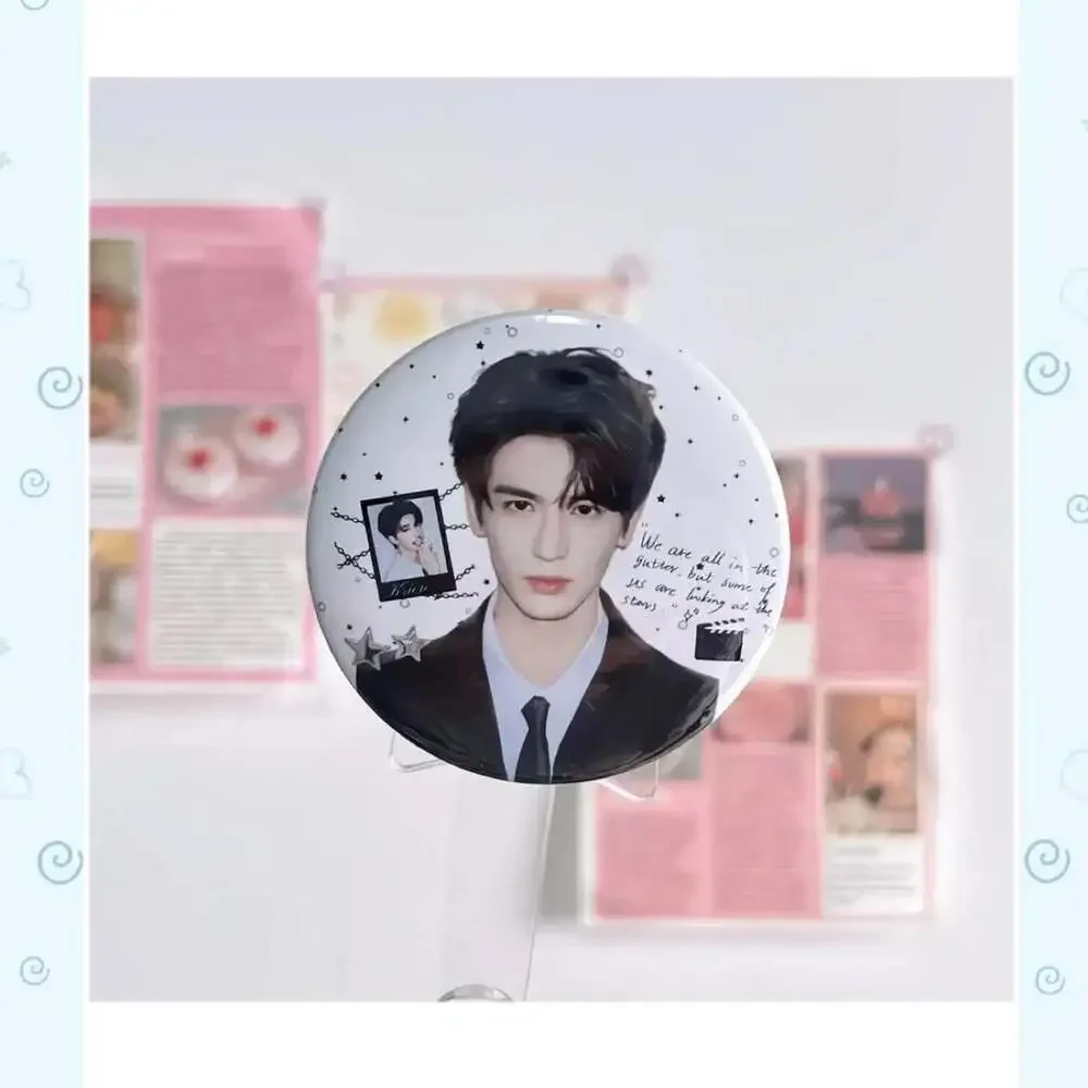 free US fast shipping Zhang Linghe 58Mm 3-Style Badge, Bag Decor, Collection Dis